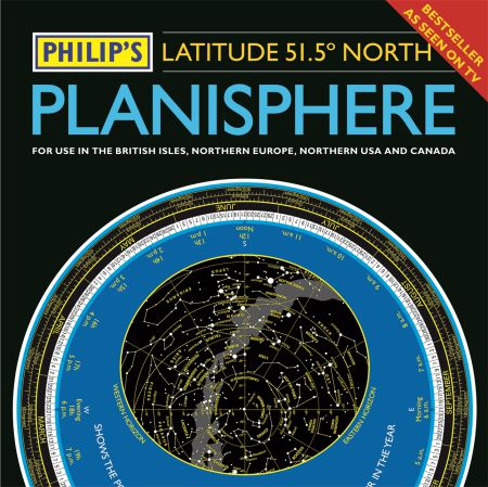 Philip's Planisphere (Latitude 51.5 North) Hardback